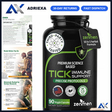 Immune Support Supplement for Tick Protection - Enhanced Formula, USA Made