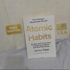 Atomic Habits by James Clear Bestselling Self Help Book Build