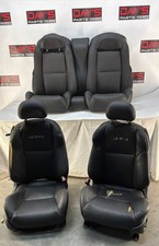 2006 Pontiac Gto Seats Fronts And Rears Black Leather Oem 2006 Pontiac Gto Seats Fronts And Rears Black Leather Oem