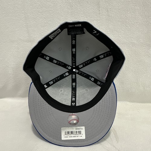 New Era 59FIFTY Oakland Athletics 40 Jahre Elefant grau blau pink Größe 7 7/8 - Bild 6 von 7