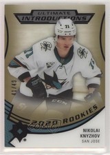 2020-21 Ultimate Collection Introductions Gold 41/49 Nikolai Knyzhov #UI-74 07yb