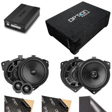 Soundsystem f&uuml;r Toyota Yaris XP21 (nicht GR) Lautsprecher+Woofer+DSP+D&auml;mmung