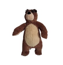 Masha and the Bear Brown 11" Plush Stuffed Animal