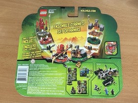LEGO NINJAGO NRG Kai vs Chokun Spinner Set 9591 - Packaging AND Manual Booklets