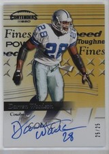 2024 Panini Contenders 1999 Finesse Gold 25/25 Darren Woodson #CS-DWN Auto 18kr