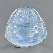 Handmade 26ct Natural Aquamarine Ring 925 Sterling Silver Size 9 /R431842