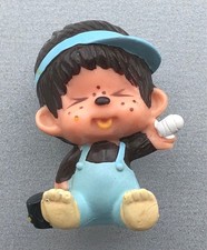 VINTAGE 70s? 80's? Sekiguchi Monchhichi CHICABOO Mini Figure Toy (E)
