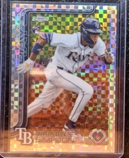 2025 Topps Chrome Update Series - Chandler Simpson #USC179 X-Fractor (RC)