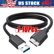 Micro USB 3.0 Cable High Speed Data SYNC For HDD External Hard Drive LOT
