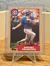 1987 Topps Rafael Palmeiro Future Stars Rookie Card #634 - Chicago Cubs - RC