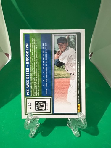 2025 Donruss Optic Pee Wee Reese Brooklyn Dodgers - Picture 2 of 2