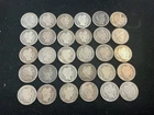 Barber Dime Lot of 30 90% Silver Average Circulated/Cull Condition