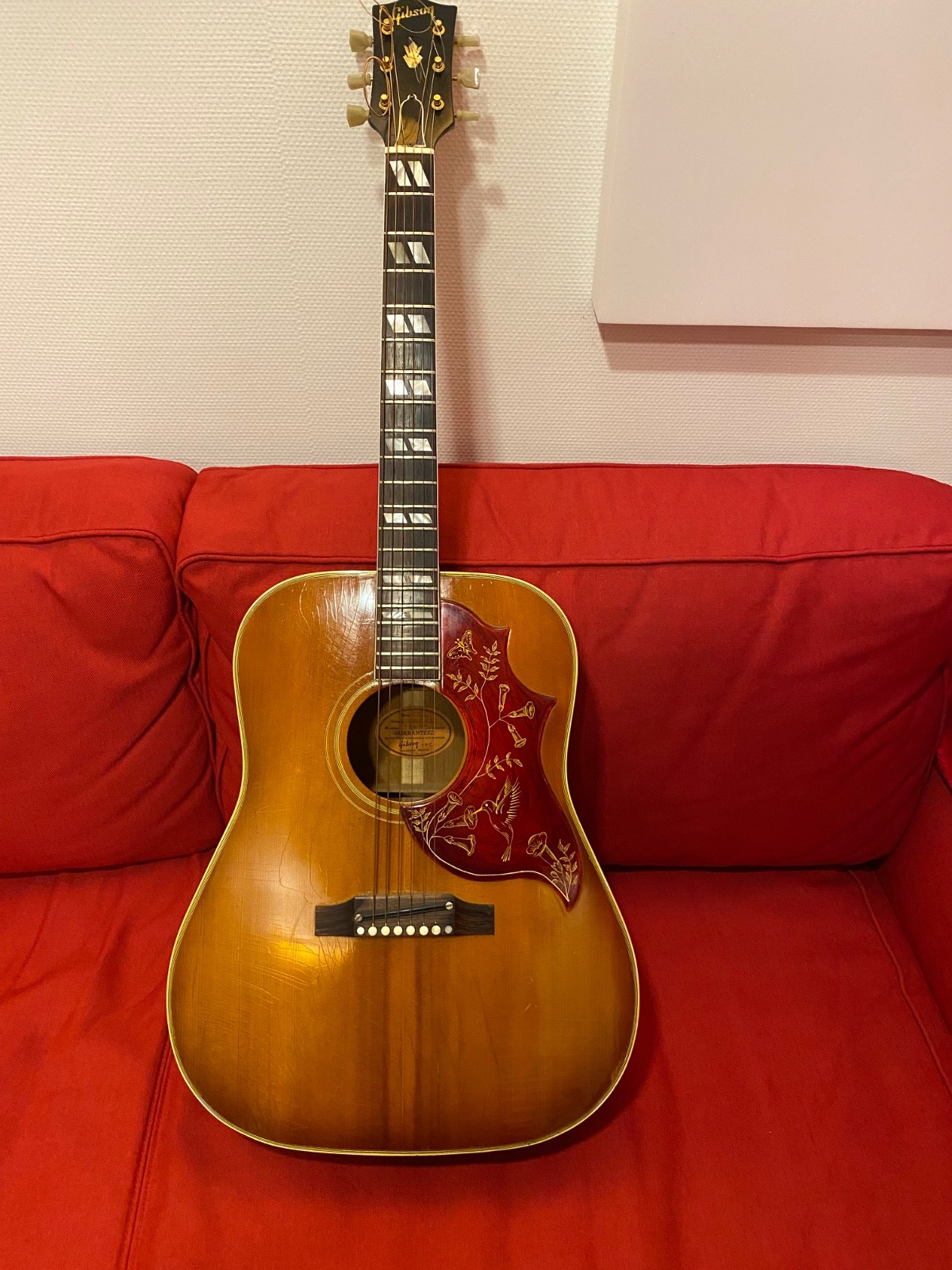Gibson Hummingbird 1963 inklusive Originalkoffer - Collectors item