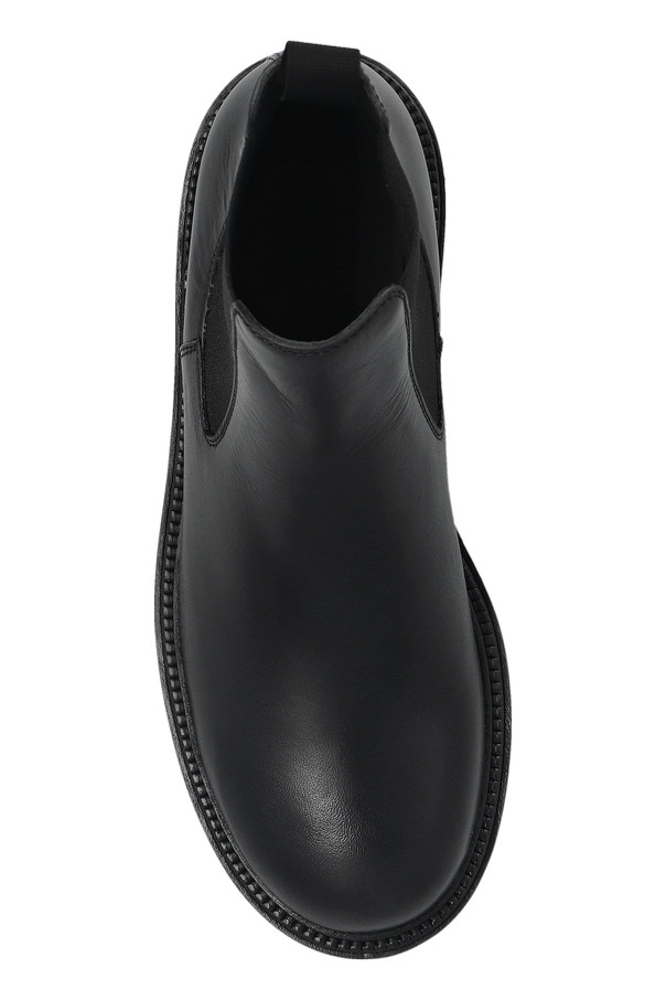 Giorgio Armani - Men - Leather Chelsea Boots - Black image 6