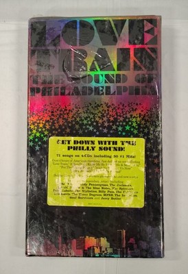 Love Train: The Sound of Philadelphia 4xCD Boxset 2008 Longbox Legacy NEW SEALED