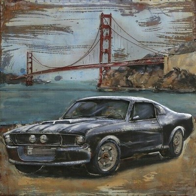 Top Speed Perfect Drag Race: Super Fast Car Drift 3D Wall Mount Painting