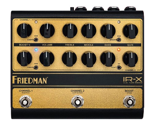 Friedman IR-X 2-Ch All-Tube Preamp with IR Loader - Open Box