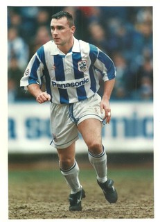 Rob Edwards HUDDERSFIELD TOWN 10 x 8 Original Press Photograph