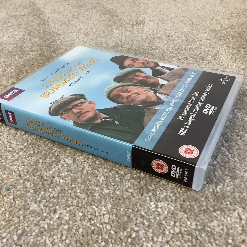 Last of the Summer Wine: Series 1-4 DVD (2016) Peter Sallis 7 Discs **FREE P&P** - Image 2 of 4