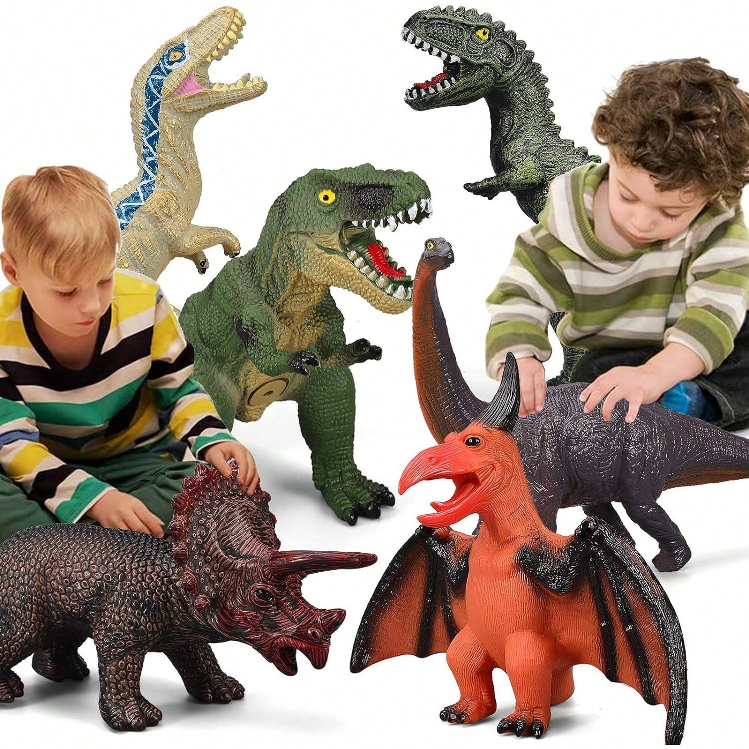 For Kids And Toddlers, Dinosaur Toys-zenga