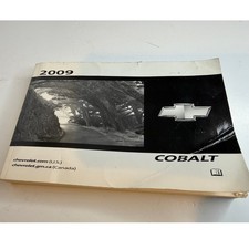 2009 Chevrolet Cobalt Oem Owners Manual Gm Factory Guide