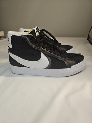 Size 6.5 - Nike Zoom Blazer Premium SB Mid Oversized Swoosh - Black