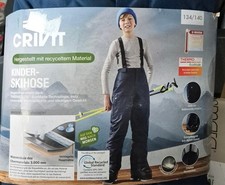 CRIVIT Kinder Jungen Skihose wasserabweisendes Obermaterial Schneehose Warm 
