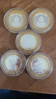 .999 Fine Silver 1 oz Round Coins Lot of 3 - 1.86 oz Total Bullion