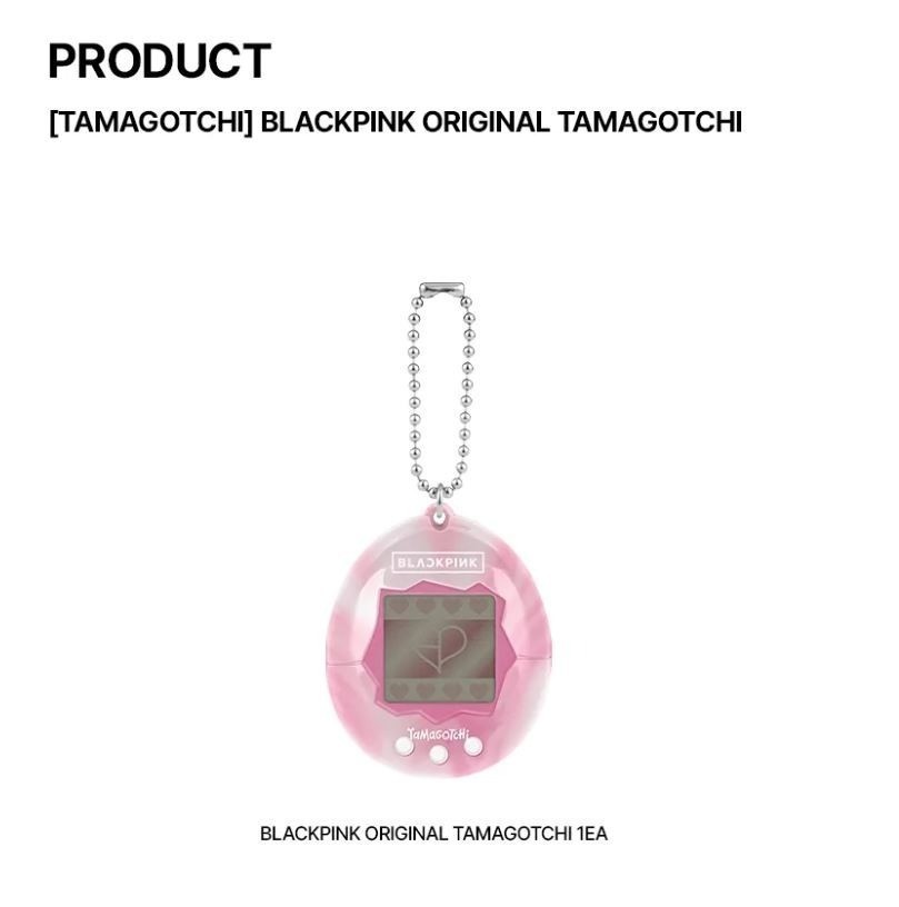 BLACKPINK x Tamagotchi Original Pink Korea Exclusive Limited