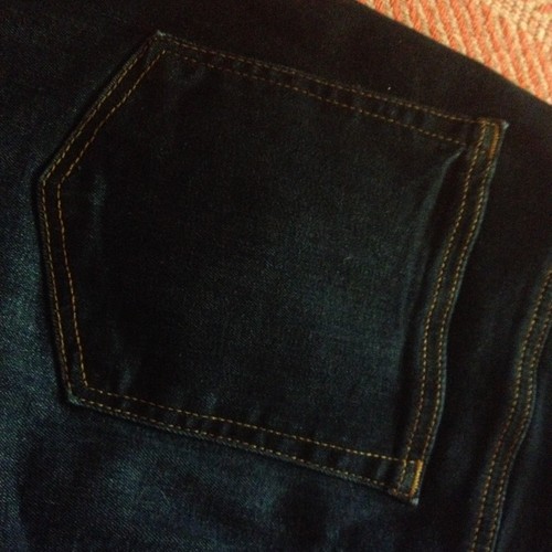 28 / 6 NWT Ann Taylor Loft The CURVY SKINNY Dark Wash Jeans NEW Women's - Picture 9 of 12