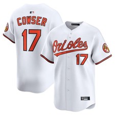 NWT Men's Orioles White Player Limited Stitched Jersey S-3XL