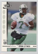 2003 Press Pass JE Checklist Byron Leftwich #45 0b3