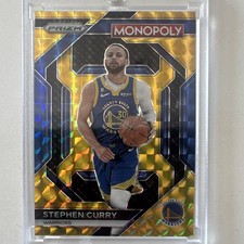 2023-24 Panini Prizm Monopoly Gold Stephen Curry Warriors Ps8 Gold 1/49 !!! 1/1