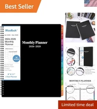 Elegant 2026-2028 Monthly Planner | 36- Calendar, 9''x11'', Holiday Highlights