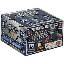 NFL Panini 2024 Absolute Football Trading Card RETAIL Box [24 Packs]