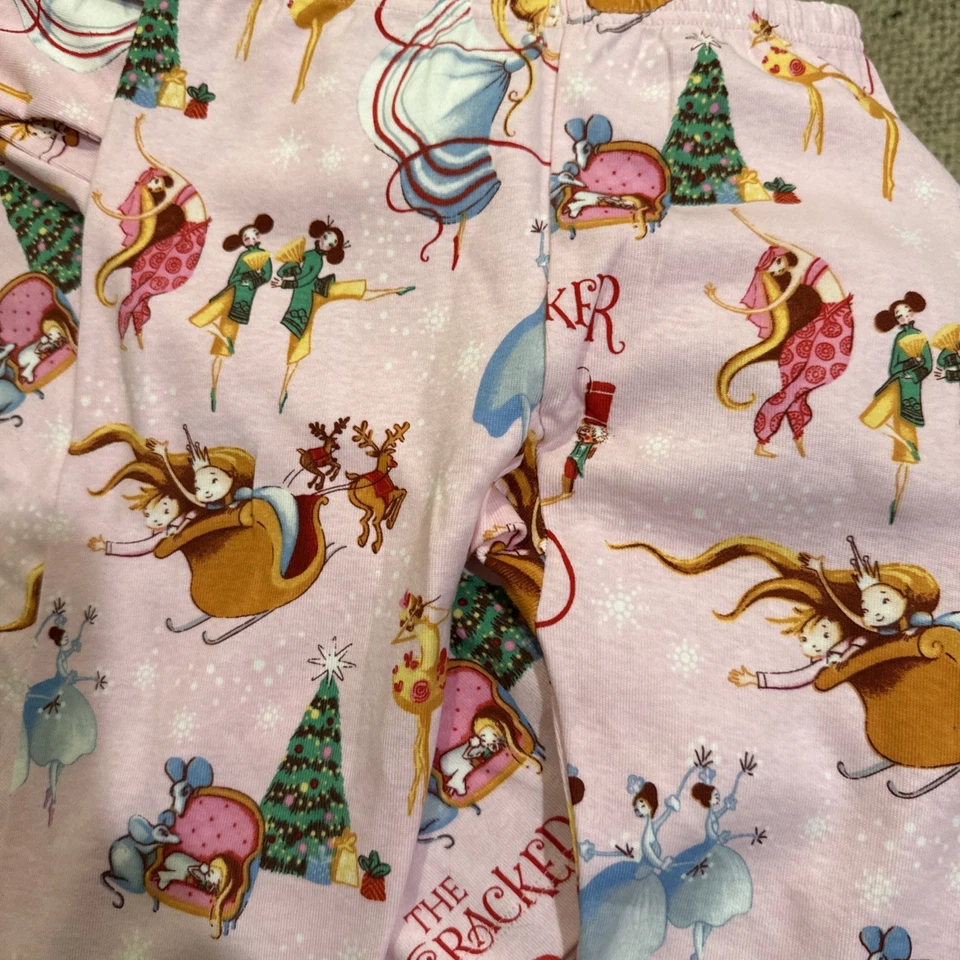 Libros a la cama NUEVO CON LIBRO Hatley 2 piezas Pijama Cascanueces Cuento de Navidad Talla 8 Foto 4 de 4