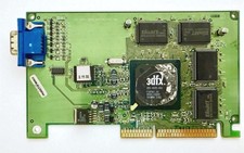 Vintage 3Dfx AGP Card Voodoo3 Velocity 100 210-0380-001 8 MB SGRAM