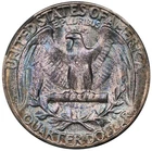 1952 Toned Washington Quarter CAC MS 65 See Video Toning Silver Coin 25C CACG