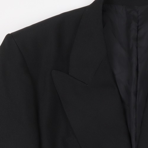 Cm Classic Menswear Men's Black Blazer, Size 40, Double-Breasted - Picture 5 of 12