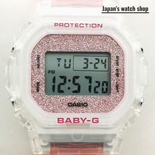 CASIO BABY-G BGD-565GC-4JF Pink Quartz Glitter Resin Women's Watch New in Box