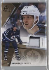 2023 Upper Deck SP Game Used Premium Materials Jersey 13/25 Nikolaj Ehlers kq9
