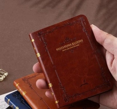 Dragon Red A7 Vintage Style Pocket Notizbuch Kunstleder Journal Tagebuch