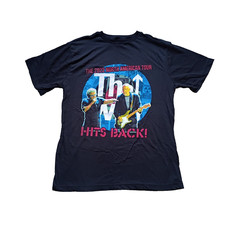 The Who 2022 Hits Back! North American Tour T-shirt Size XL Rock N Roll