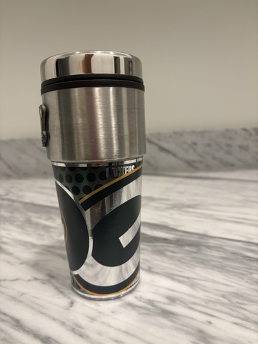 Green Bay Packers Stainless Steel NFL Travel Mug Embossed Logo 16oz Football Lid - Picture 4 of 24