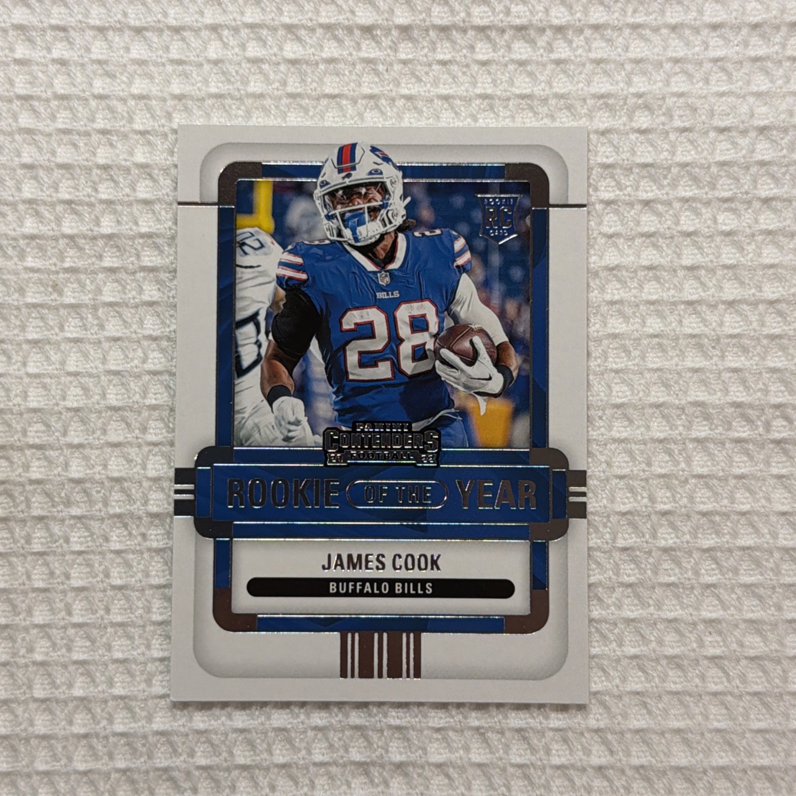 2022 Panini Contenders Rookie Of The Year James Cook #ROY-JCO Buffalo Bills