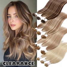 Premium 300S Keratin Pre Bonded 100 Real Remy Human Hair Extensions Nail U Tip