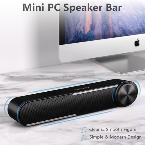 Jeecoo A30 PC Głośniki Komputer Pulpit Monitor USB Power Soundbar Laptop Telefon - Zdjęcie 2 z 8