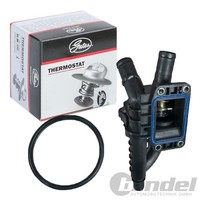 Gates Thermostat MIT Dichtungen 83°C FüR CitroËN Berlingo C-ELYSEE C3 C4 C5 DS3
