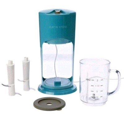 Curtis Stone Frozen Drink /soup/dip/Mixer Teal New Free Shipping