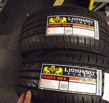 2 Tires Lionhart 21540zr18 21540r18 89w Xl